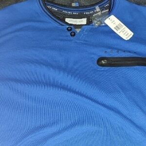 LARGE, NEW Blue Men's Shirt